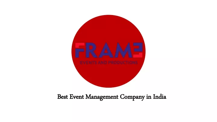 best event management company in india
