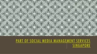 part of social media management services singapore