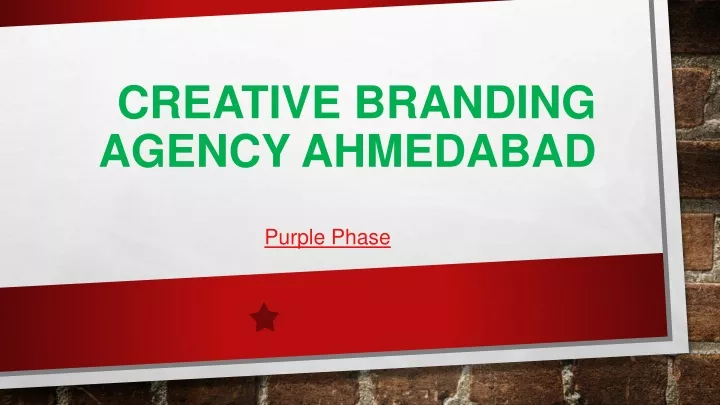 creative branding agency ahmedabad