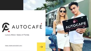 Auto cafe- Luxury Auto and Used Car Dealer