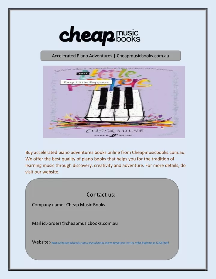 accelerated piano adventures cheapmusicbooks