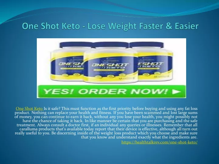 one shot keto is it safe this must function