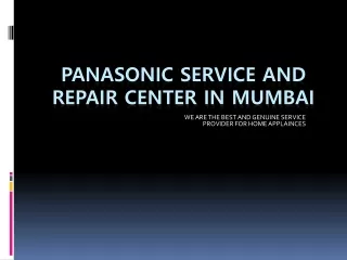 Panasonic Service And Repair Center in Mumbai