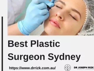 Best Plastic Surgeon Sydney - Dr Rizk