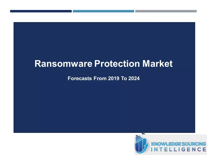 ransomware protection market forecasts from 2019