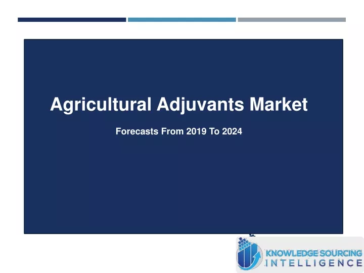 agricultural adjuvants market forecasts from 2019