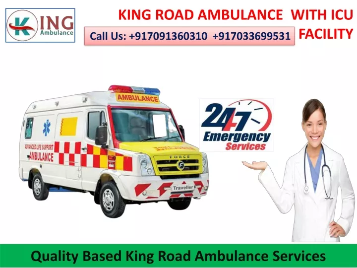king road ambulance with icu