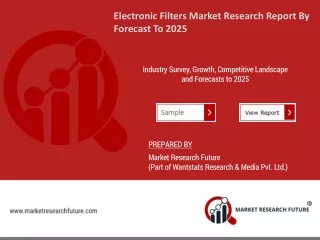 electronic filters market research report