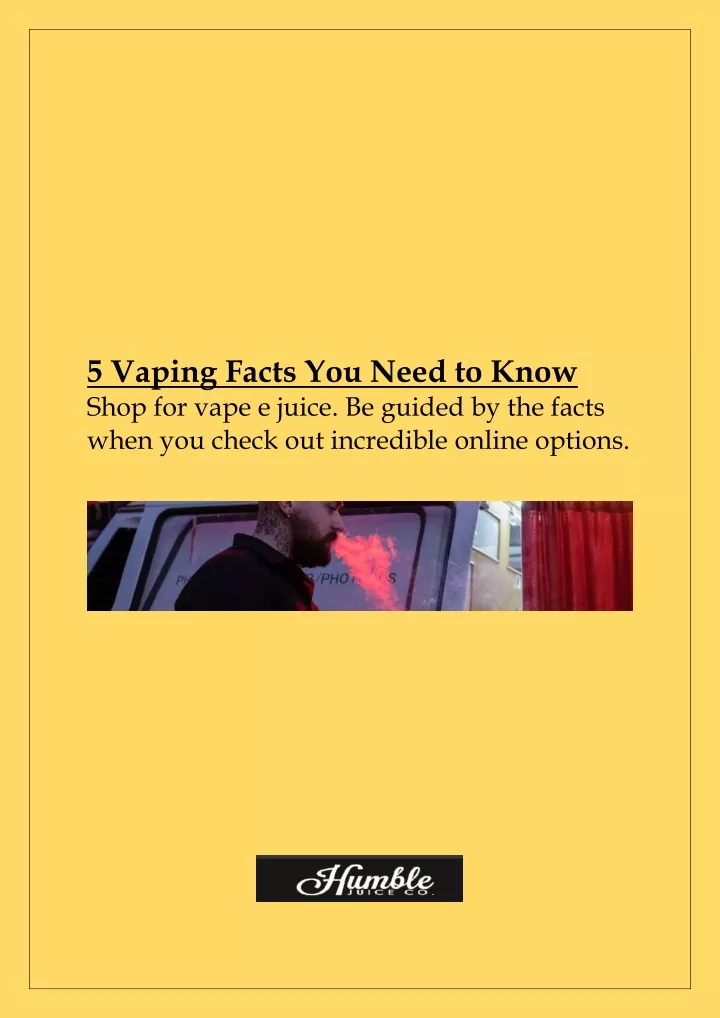 5 vaping facts you need to know shop for vape
