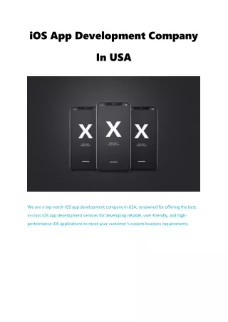 ios app development company