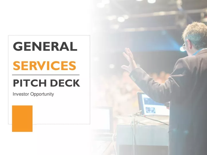 general services pitch deck