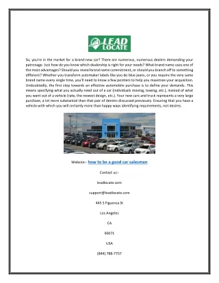 so you re in the market for a brand new car there