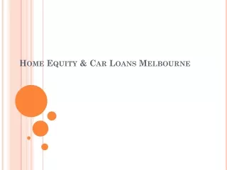 Best Home Equity & Car Loans Melbourne- Fortune Mortgage Hub
