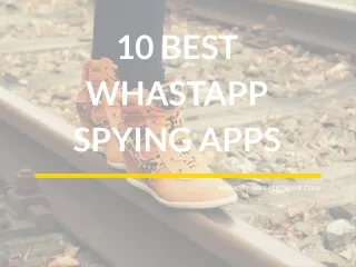 WhatsApp Spy Apps