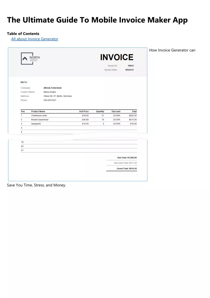 the ultimate guide to mobile invoice maker app