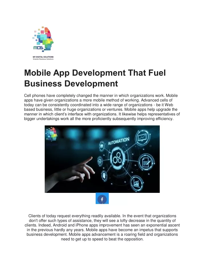 mobile app development that fuel business