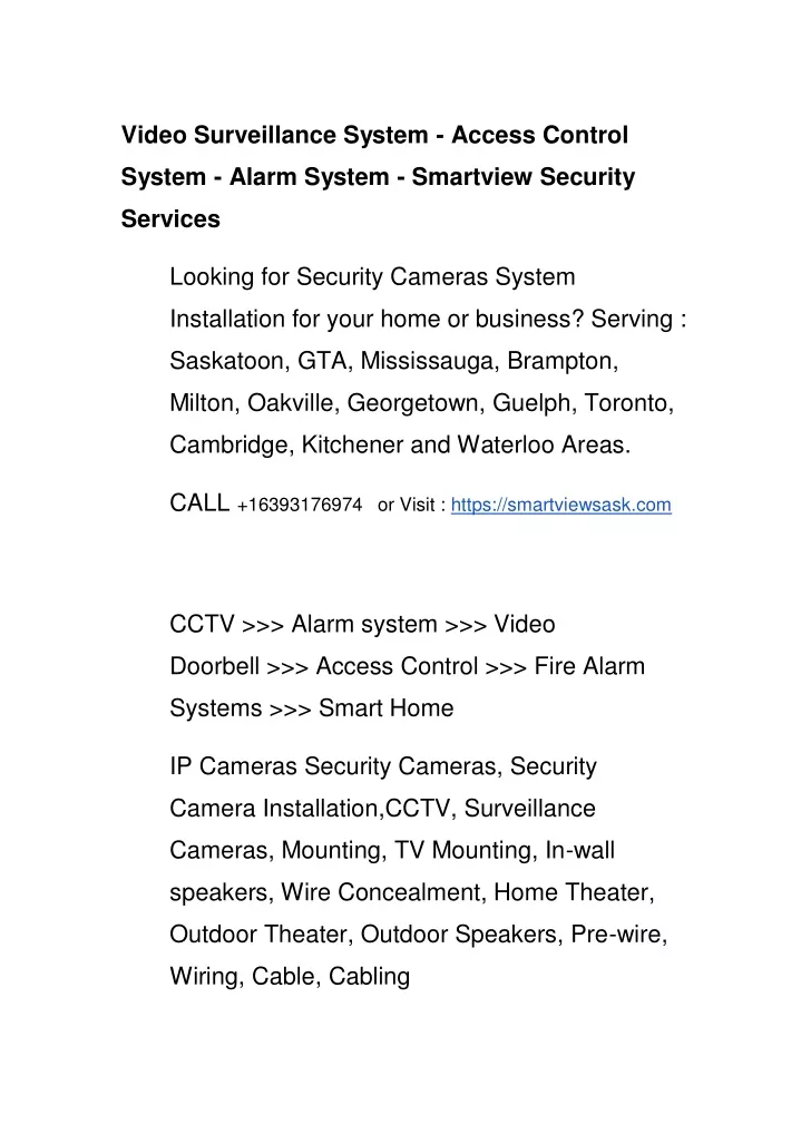 video surveillance system access control