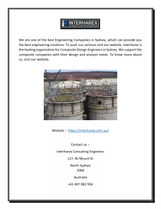we are one of the best engineering companies