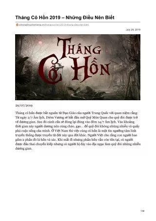 th ng c h n 2019 nh ng i u n n bi t