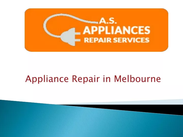 appliance repair in melbourne