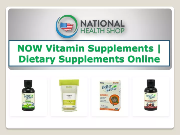 now vitamin supplements dietary supplements online