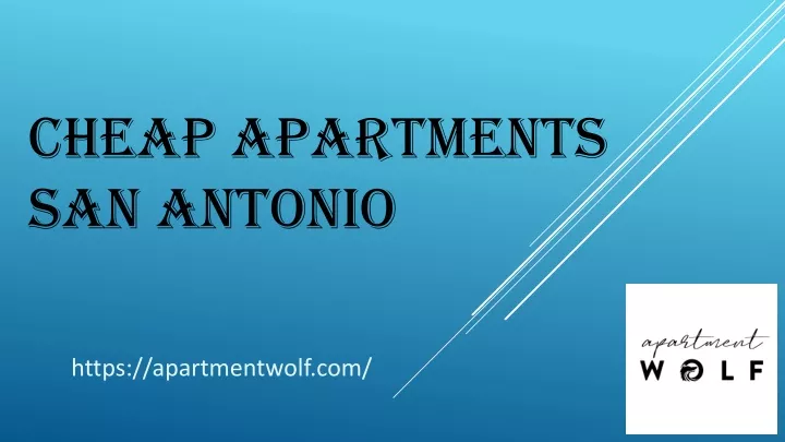 cheap apartments san antonio