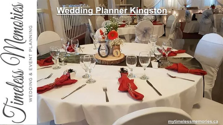 wedding planner kingston