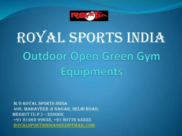 outdoor open green gym equipments