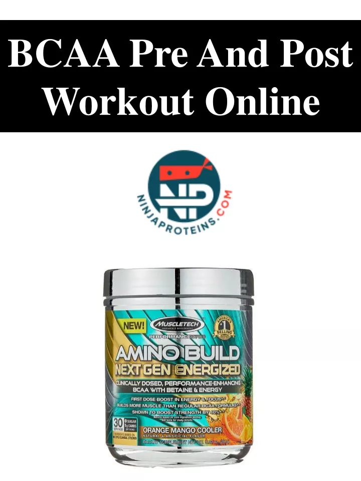 bcaa pre and post workout online