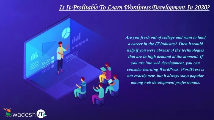 is it profitable to learn wordpress development