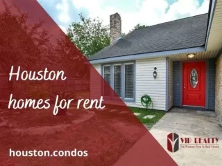 Houston homes for rent – See our listings today