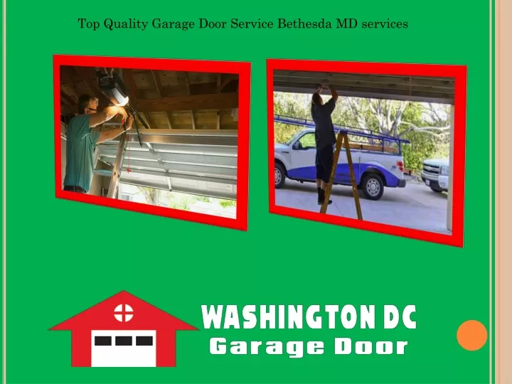 top quality garage door service bethesda