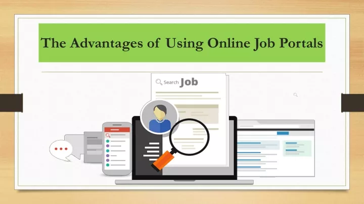the advantages of using online job portals