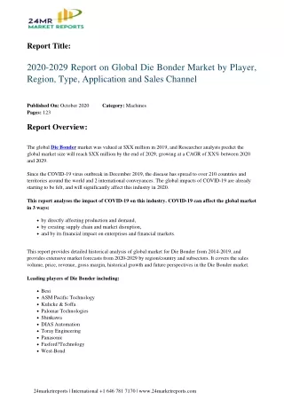 report title