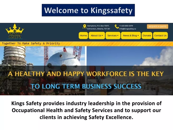 welcome to kingssafety