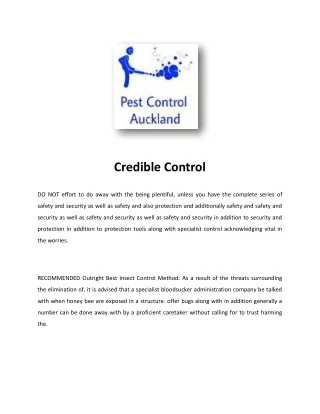 Pest Control Auckland | Rodent Control East, West and South Auckland City