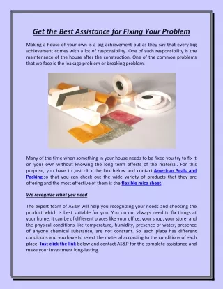 get the best assistance for fixing your problem
