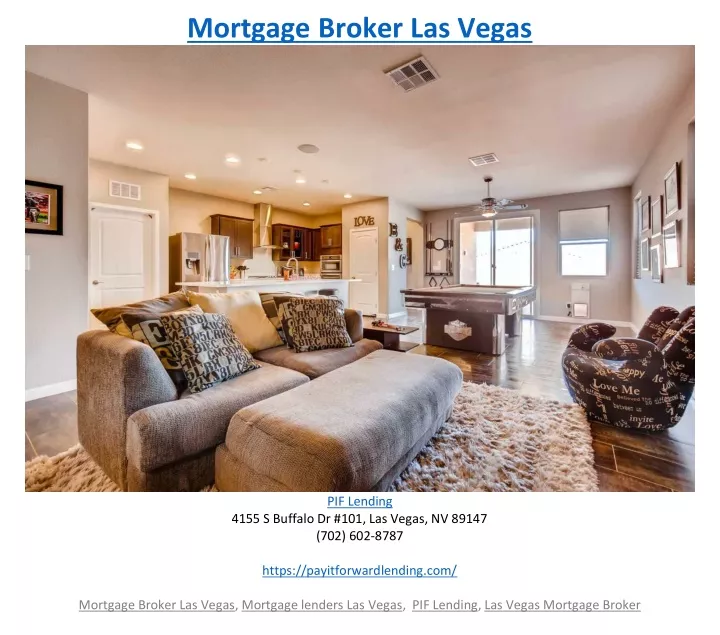 mortgage broker las vegas