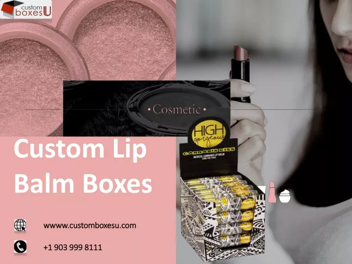 custom lip balm boxes