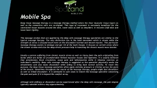 mobile spa