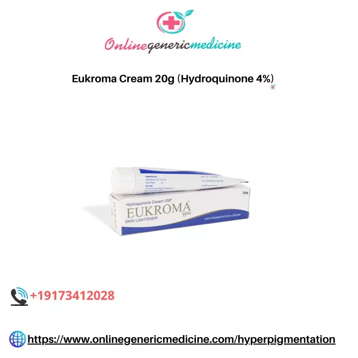 eukroma cream 20g hydroquinone 4