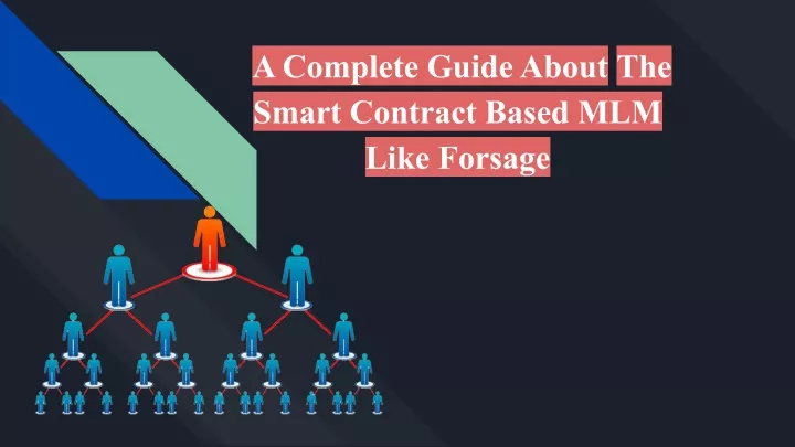 a complete guide about the smart contract based