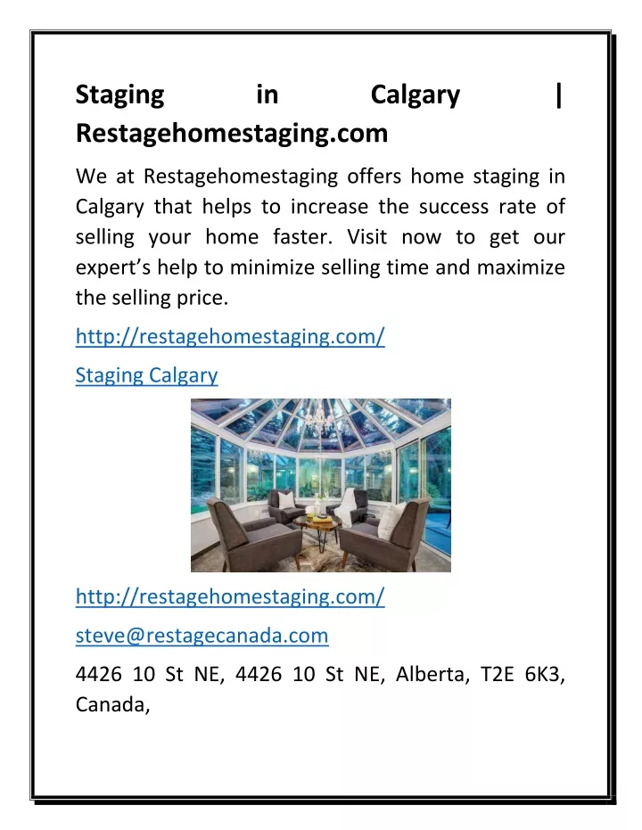 staging restagehomestaging com