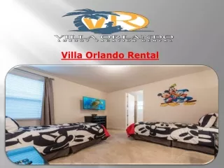 Villa Orlando Rental