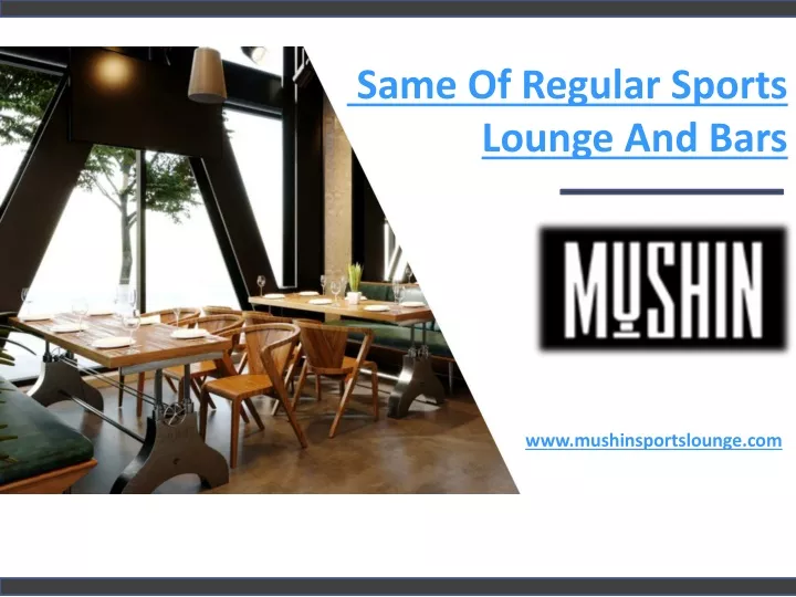 same of regular sports lounge and bars