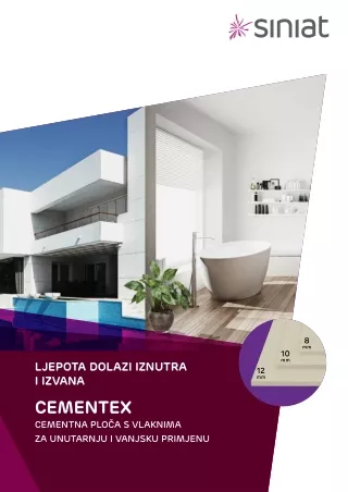 Cementne Ploce Cementex Katalog Siniat HR