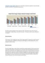 Global flash charger adapter market - slide 1