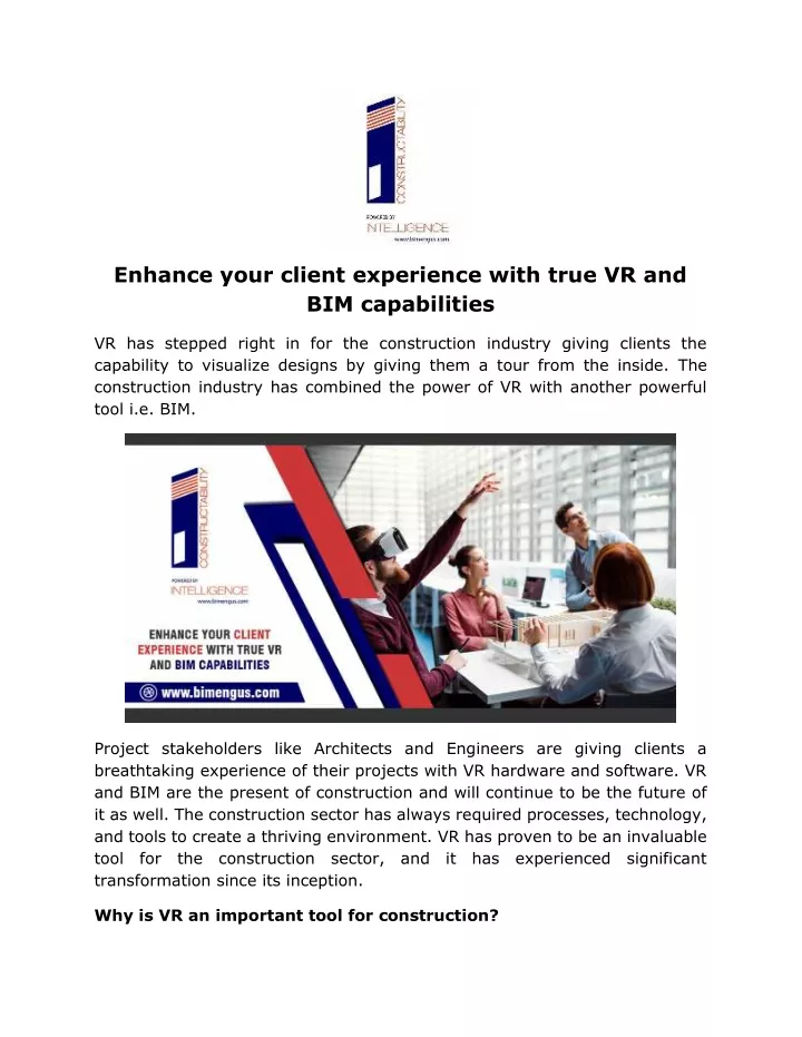 enhance your client experience with true
