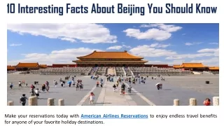 10 Interesting Facts About Beijing You Should Know