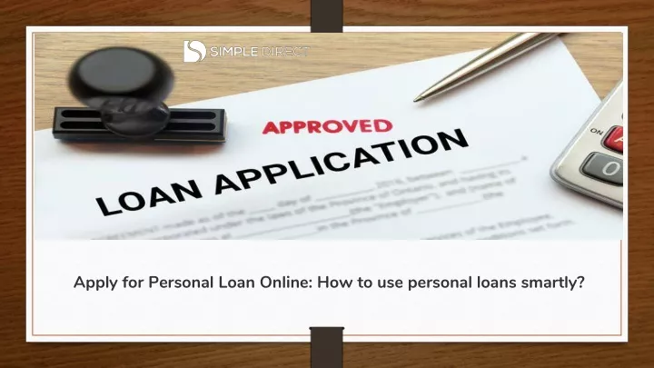 apply for personal loan online
